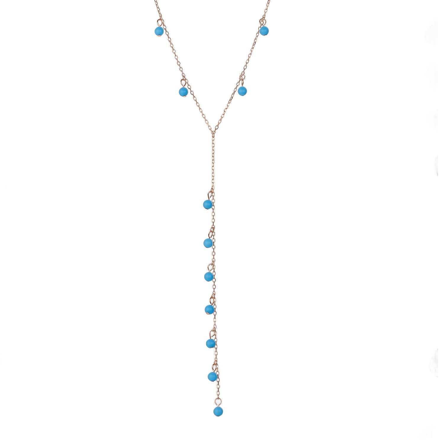 Wren Necklace - ציפוי זהב אדום 14K