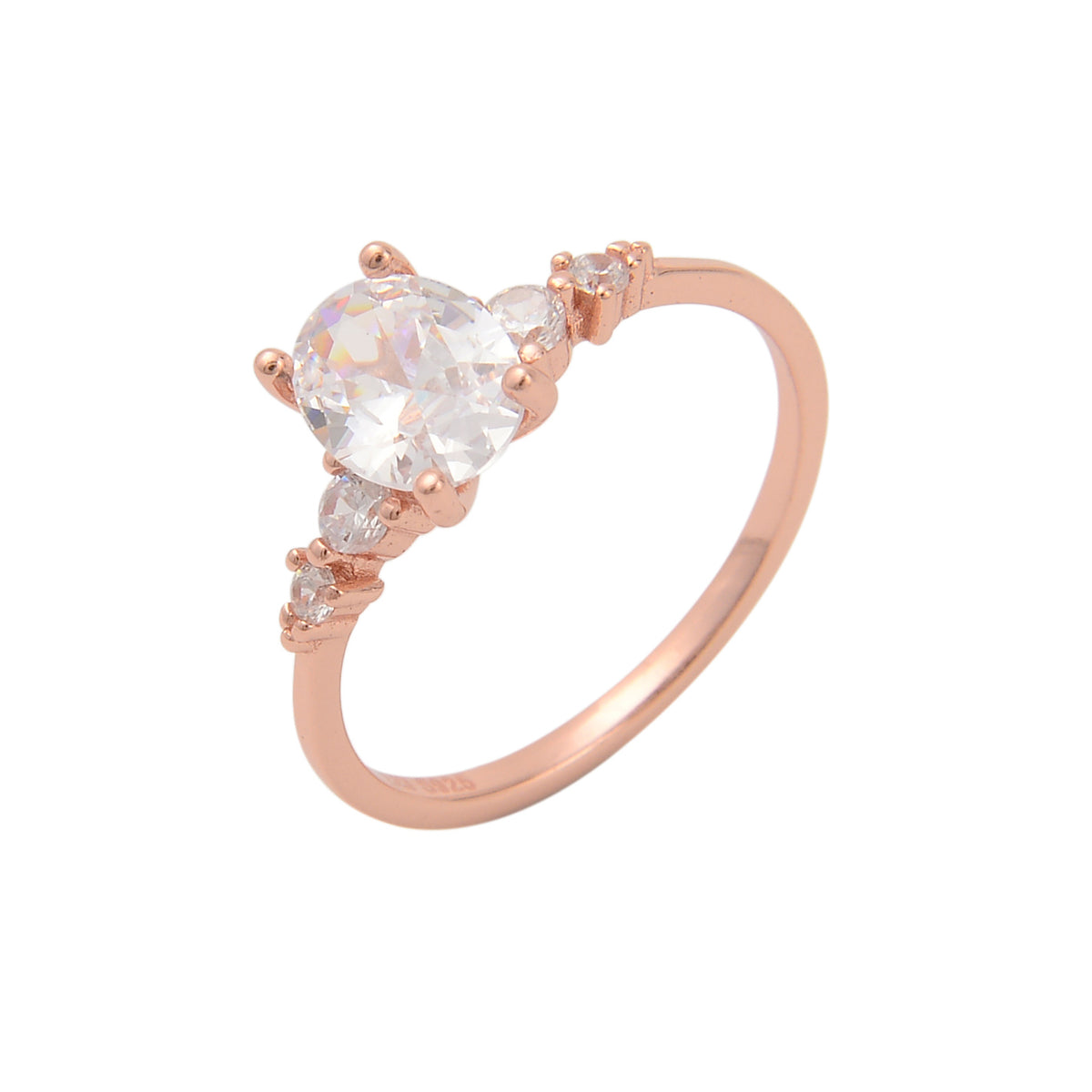 Hazel Ring - ציפוי זהב אדום 14K