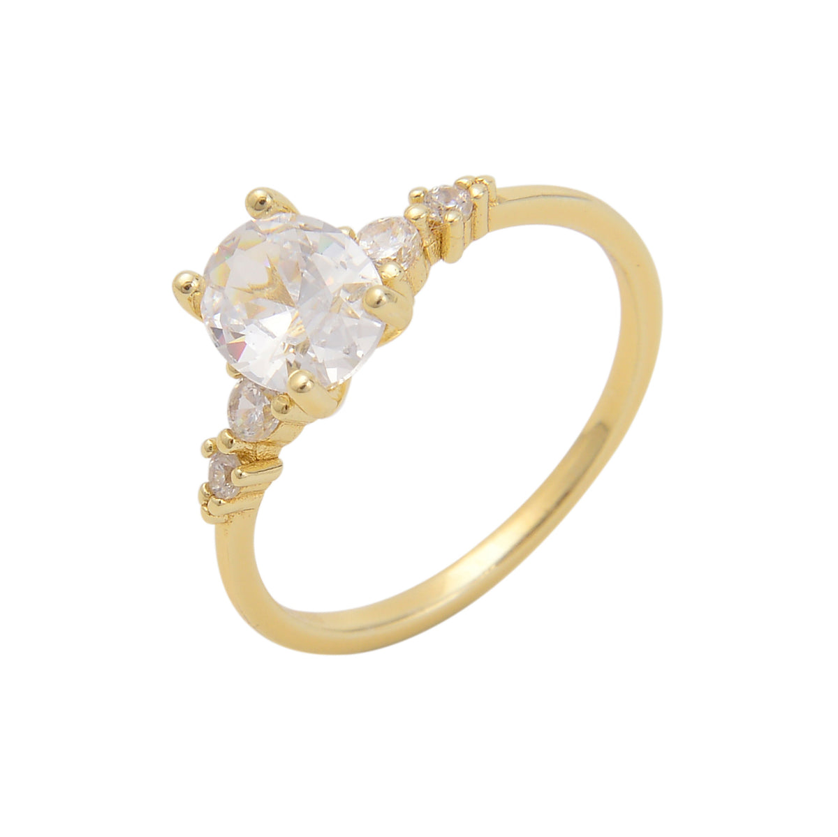 Hazel Ring - ציפוי זהב 14K