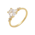 Hazel Ring - ציפוי זהב 14K
