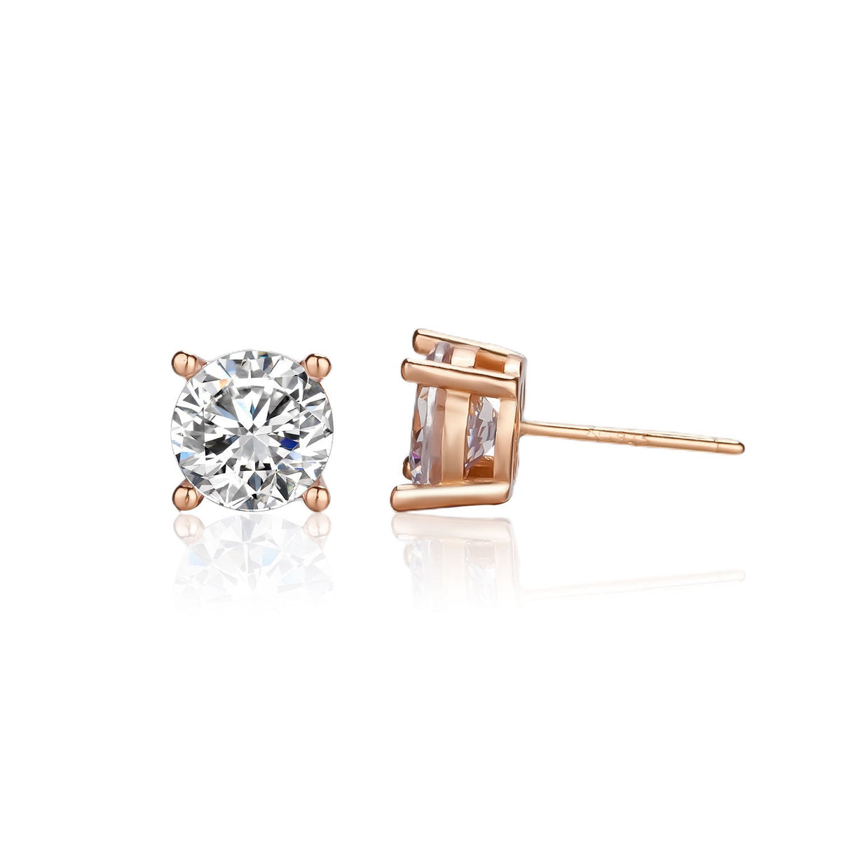 Lua Earrings - ציפוי זהב אדום 14K