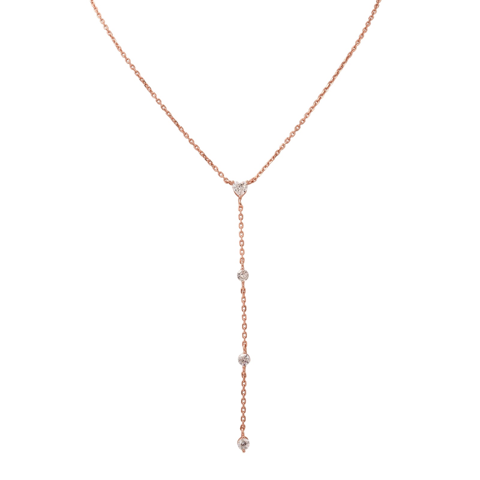 Goldie Necklace  - ציפוי זהב אדום 14K
