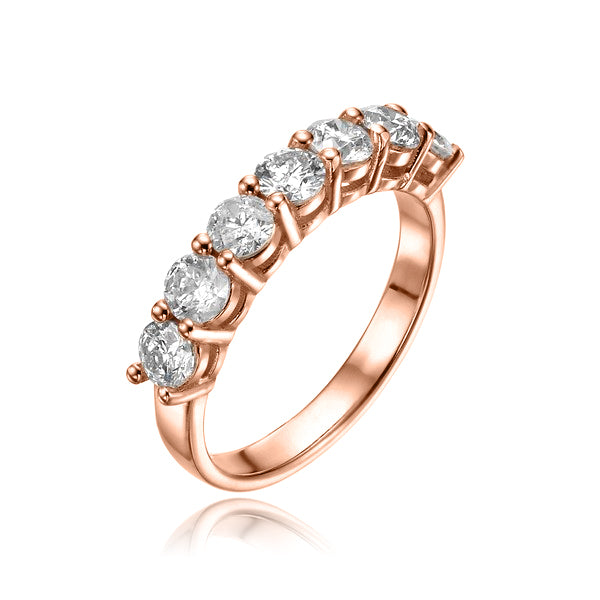 Capri Ring - ציפוי זהב אדום 14K