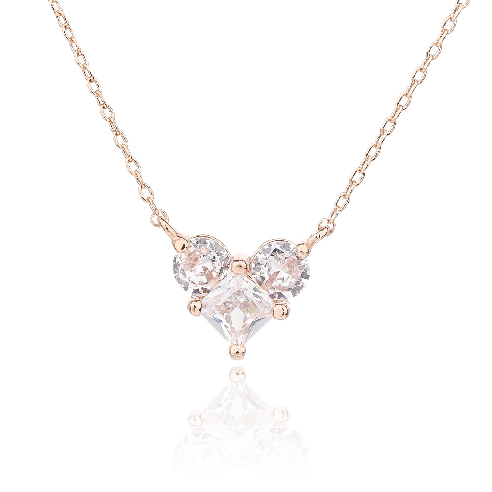 Darcy Necklace - ציפוי זהב אדום 14K