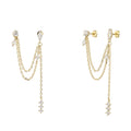 Skye Earrings - ציפוי זהב 14K