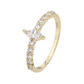 Paris Ring - ציפוי זהב 14K