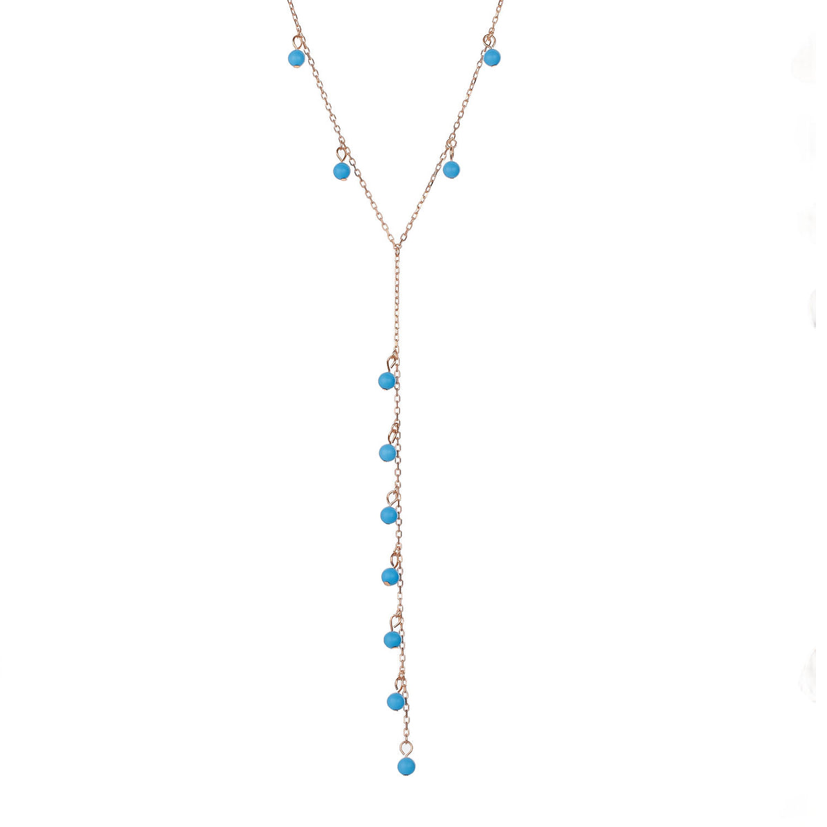 Wren Necklace - ציפוי זהב אדום 14K