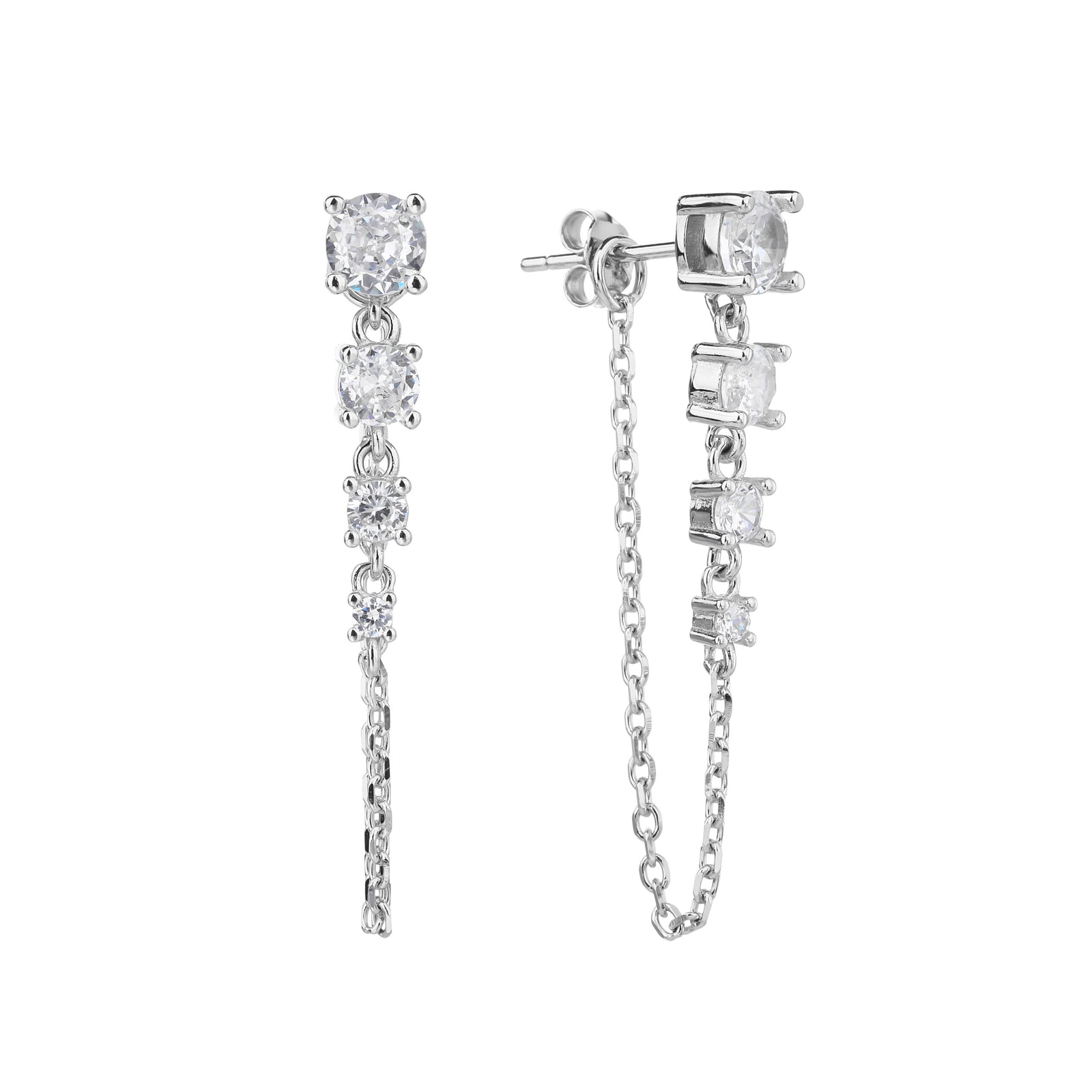 Yuna Earrings - כסף אמיתי 925