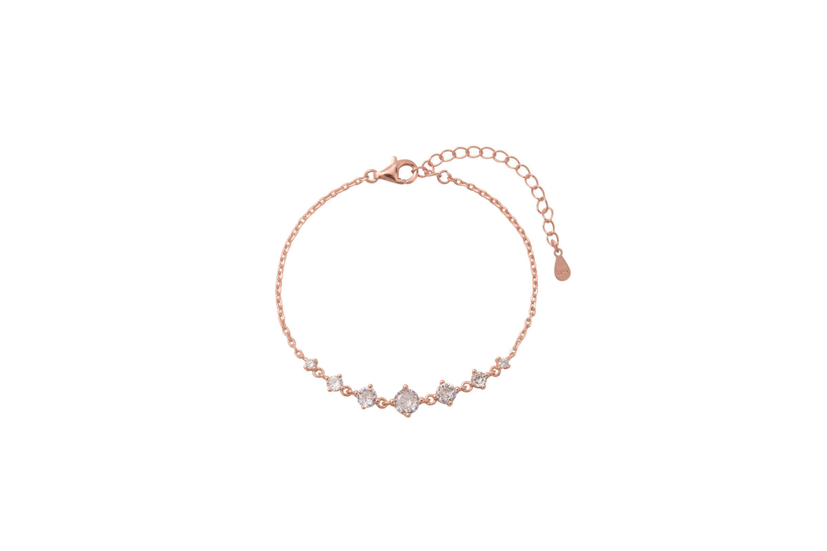 Roxy Bracelet - ציפוי זהב אדום 14K