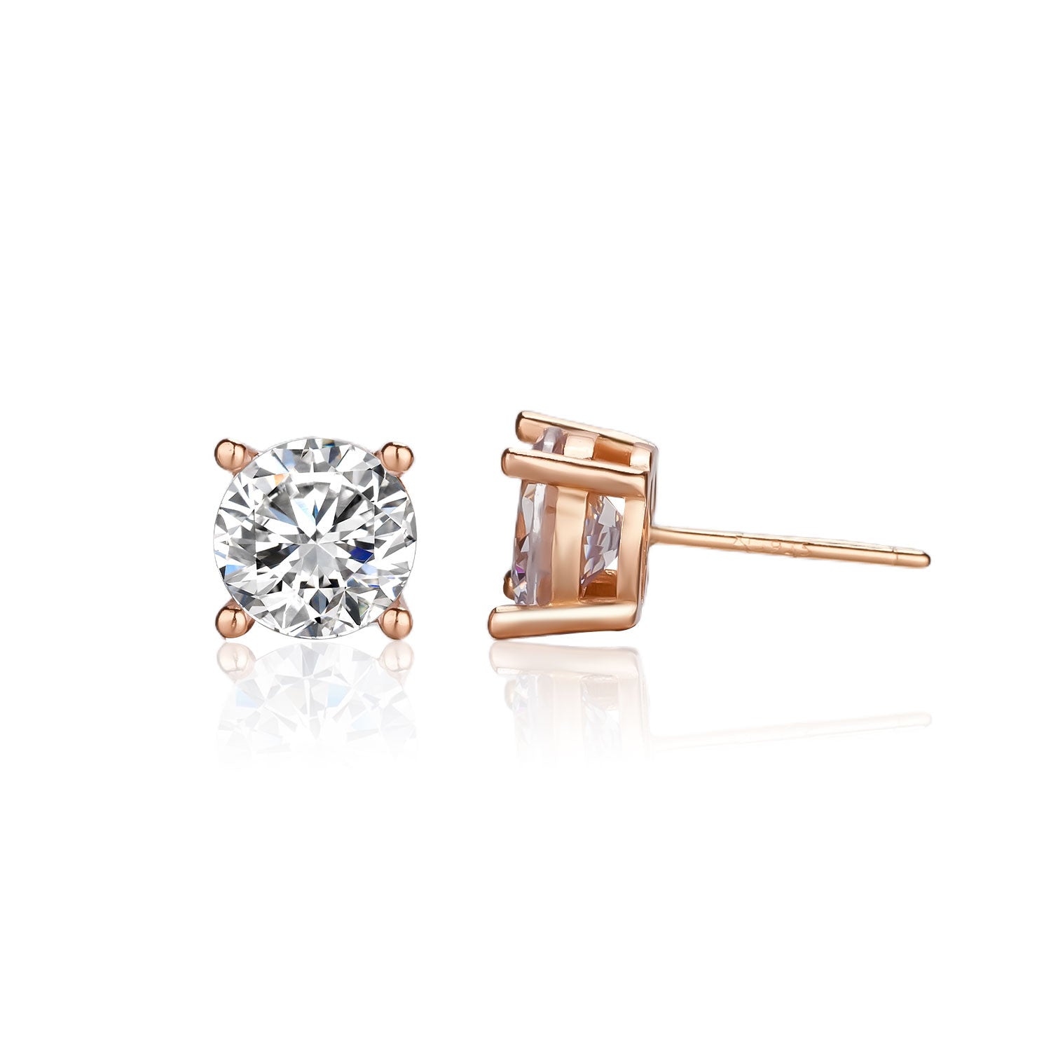 Lua Earrings - ציפוי זהב אדום 14K
