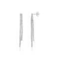 Carys Earrings - כסף אמיתי 925