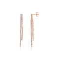 Carys Earrings - ציפוי זהב אדום 14K