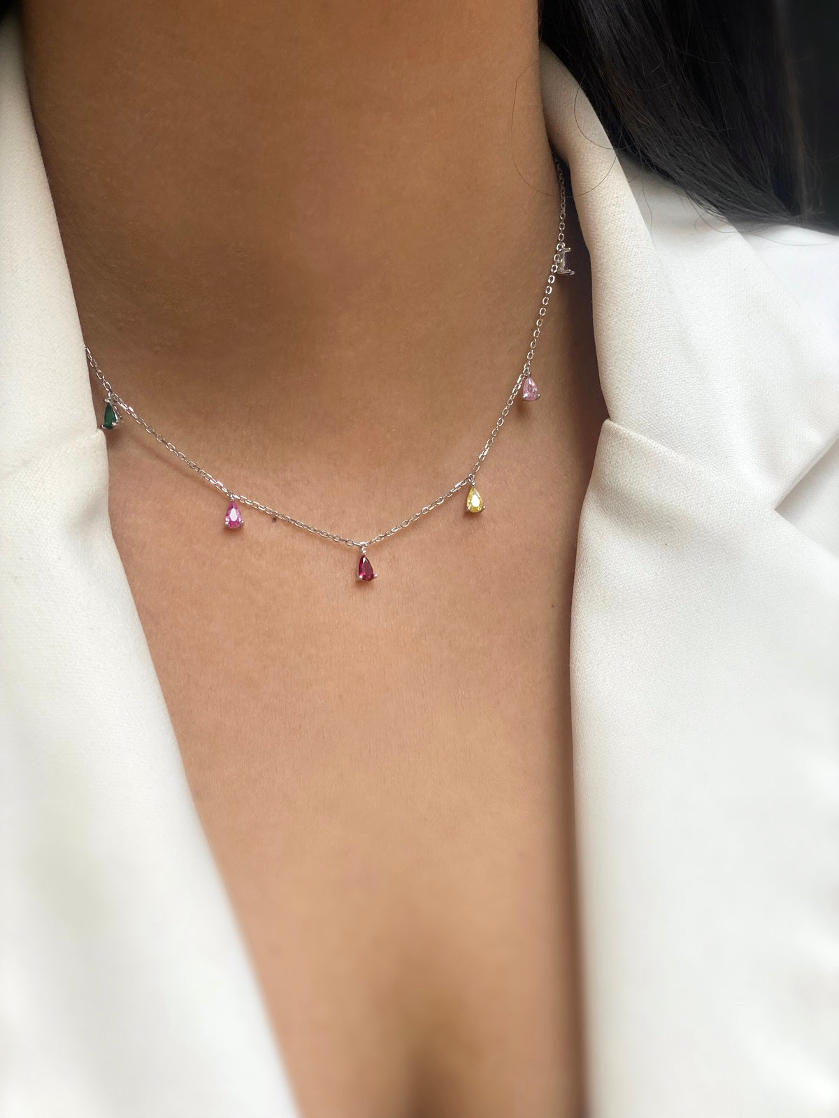 Sage Necklace - כסף אמיתי 925