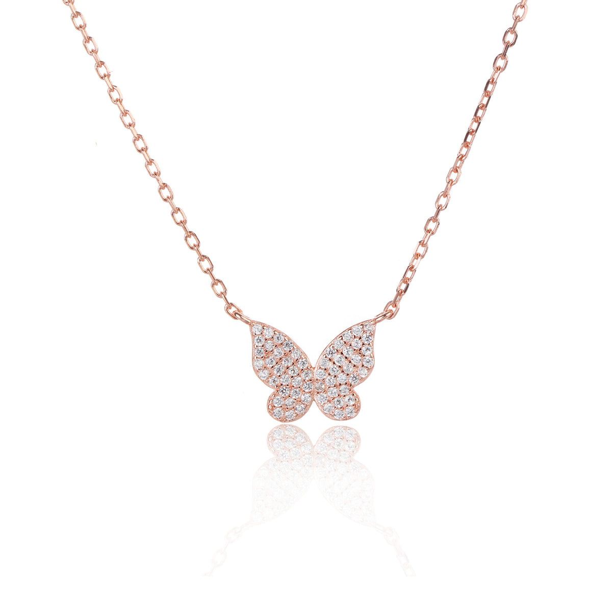 Zoya Necklace - ציפוי זהב אדום 14K