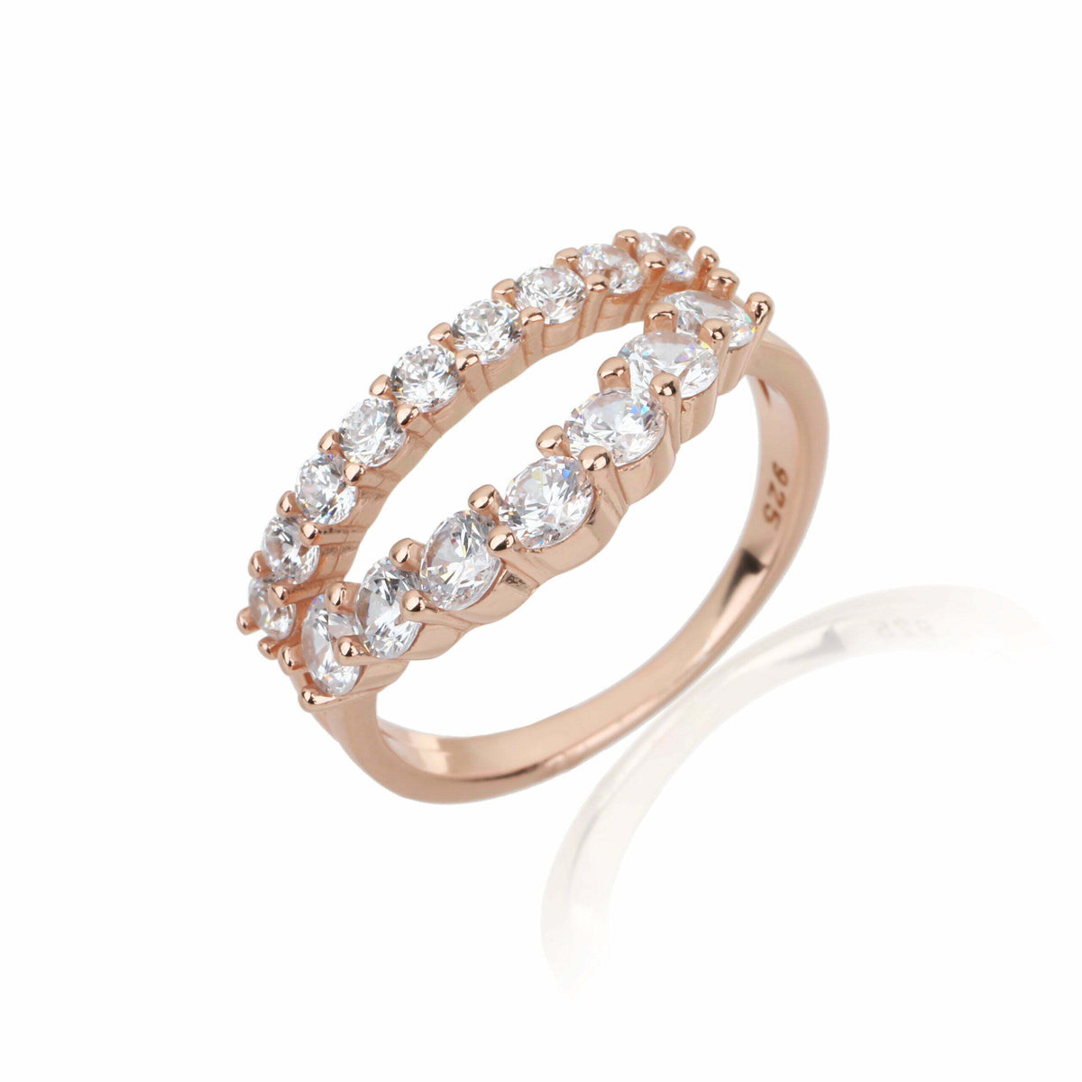 Celeste Ring - ציפוי זהב אדום 14K
