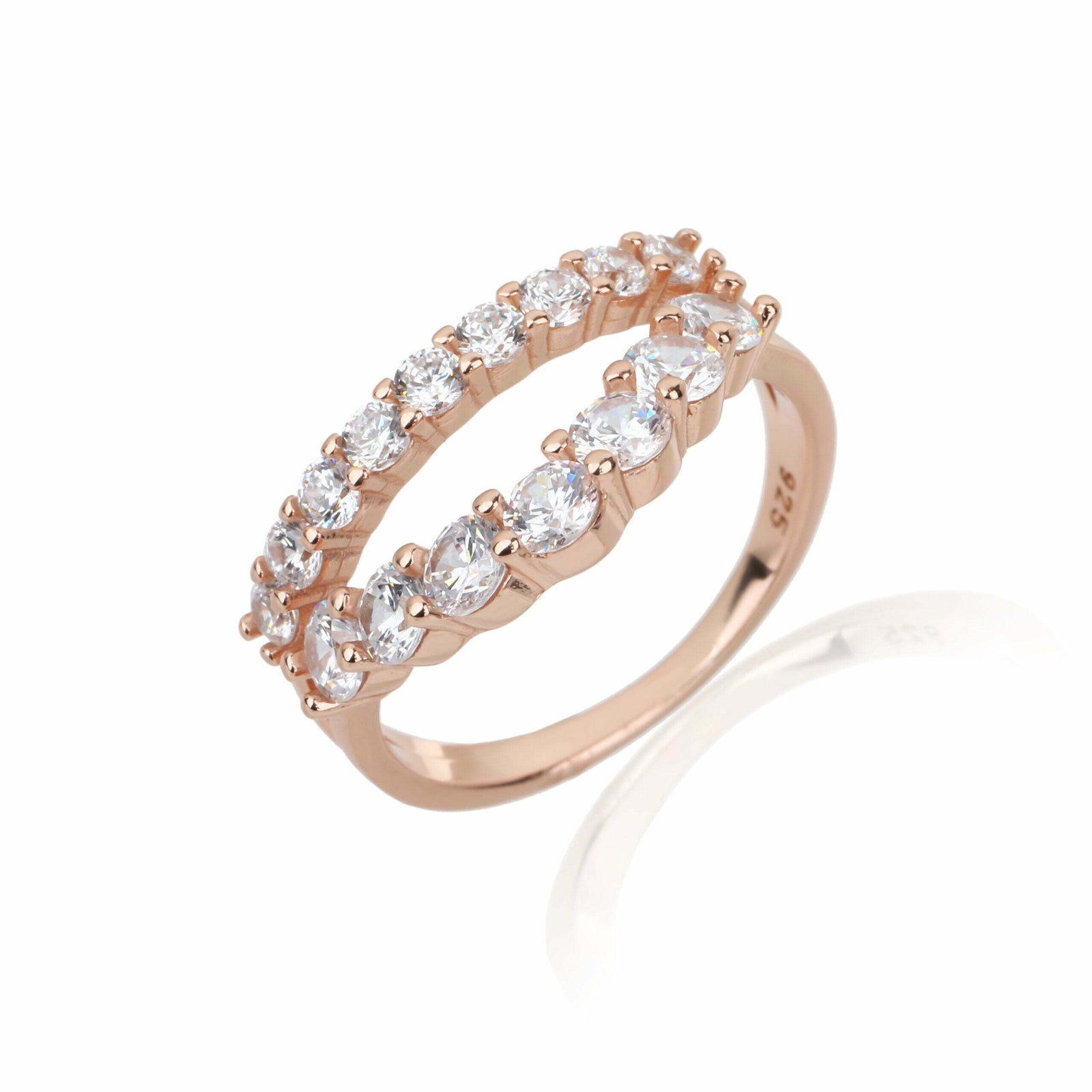 Celeste Ring - ציפוי זהב אדום 14K