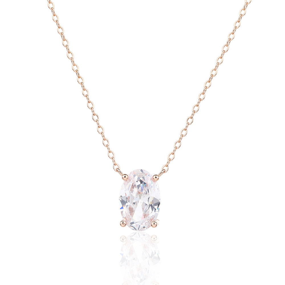 Stevie Necklace - ציפוי זהב אדום 14K