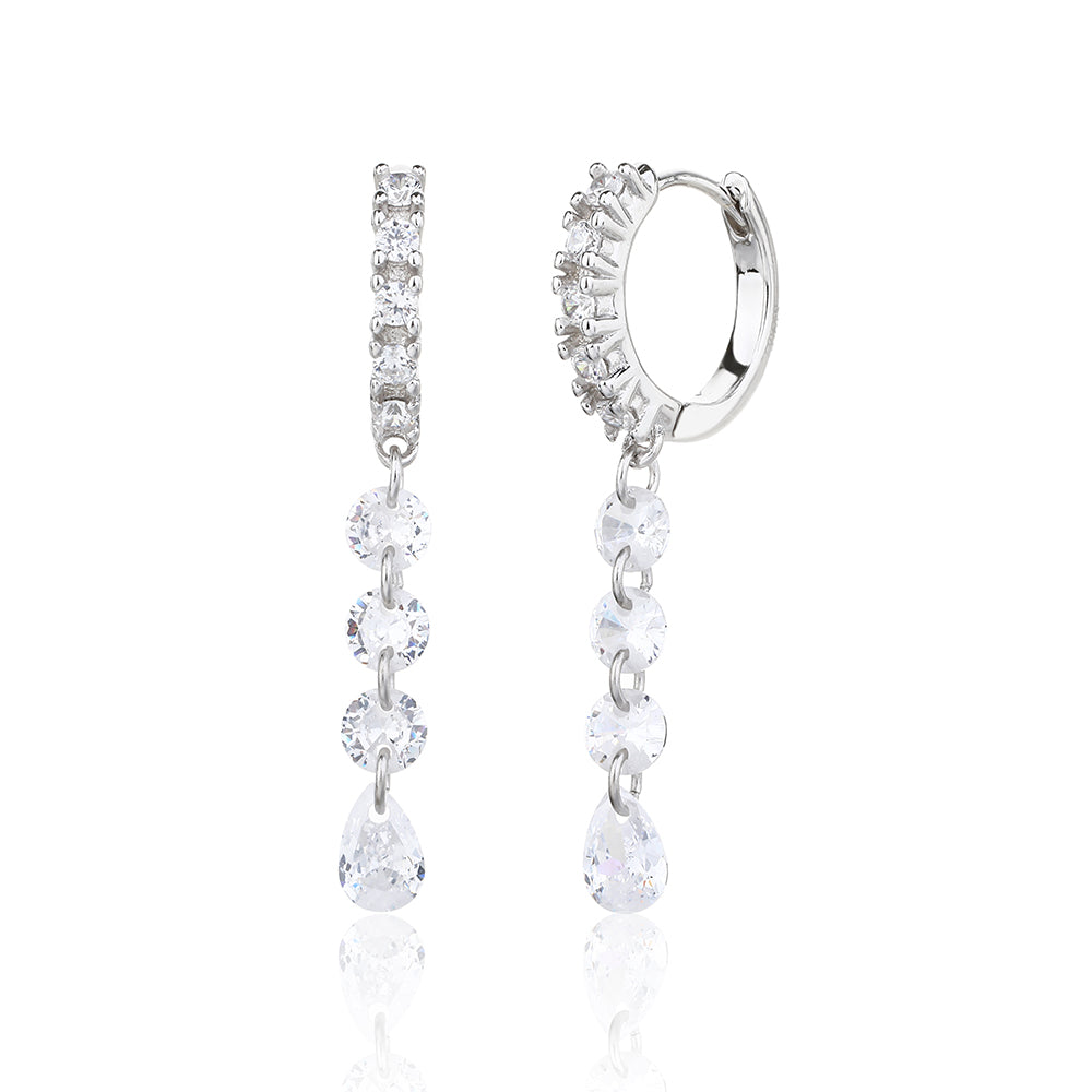 Celia Earrings - כסף אמיתי 925