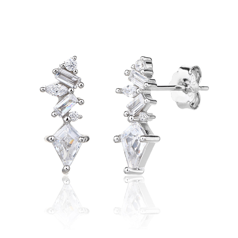 Kiara Earrings - כסף אמיתי 925