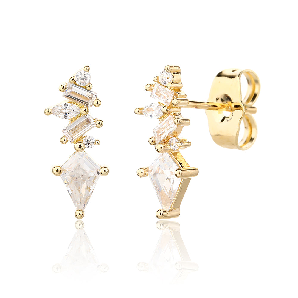 Kiara Earrings - ציפוי זהב 14K