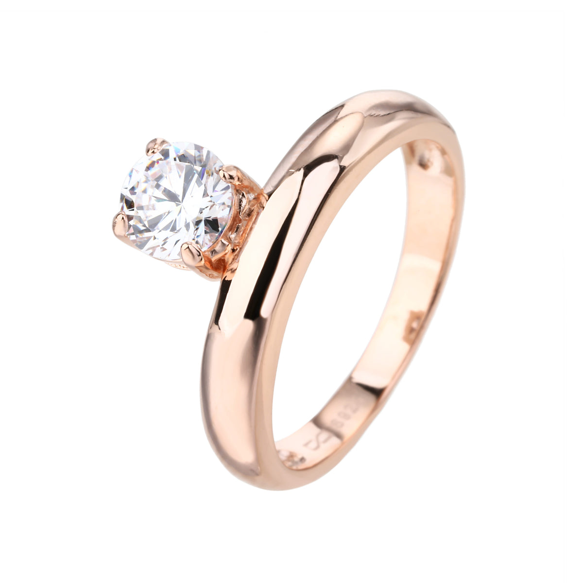 Zara Ring - ציפוי זהב אדום 14K