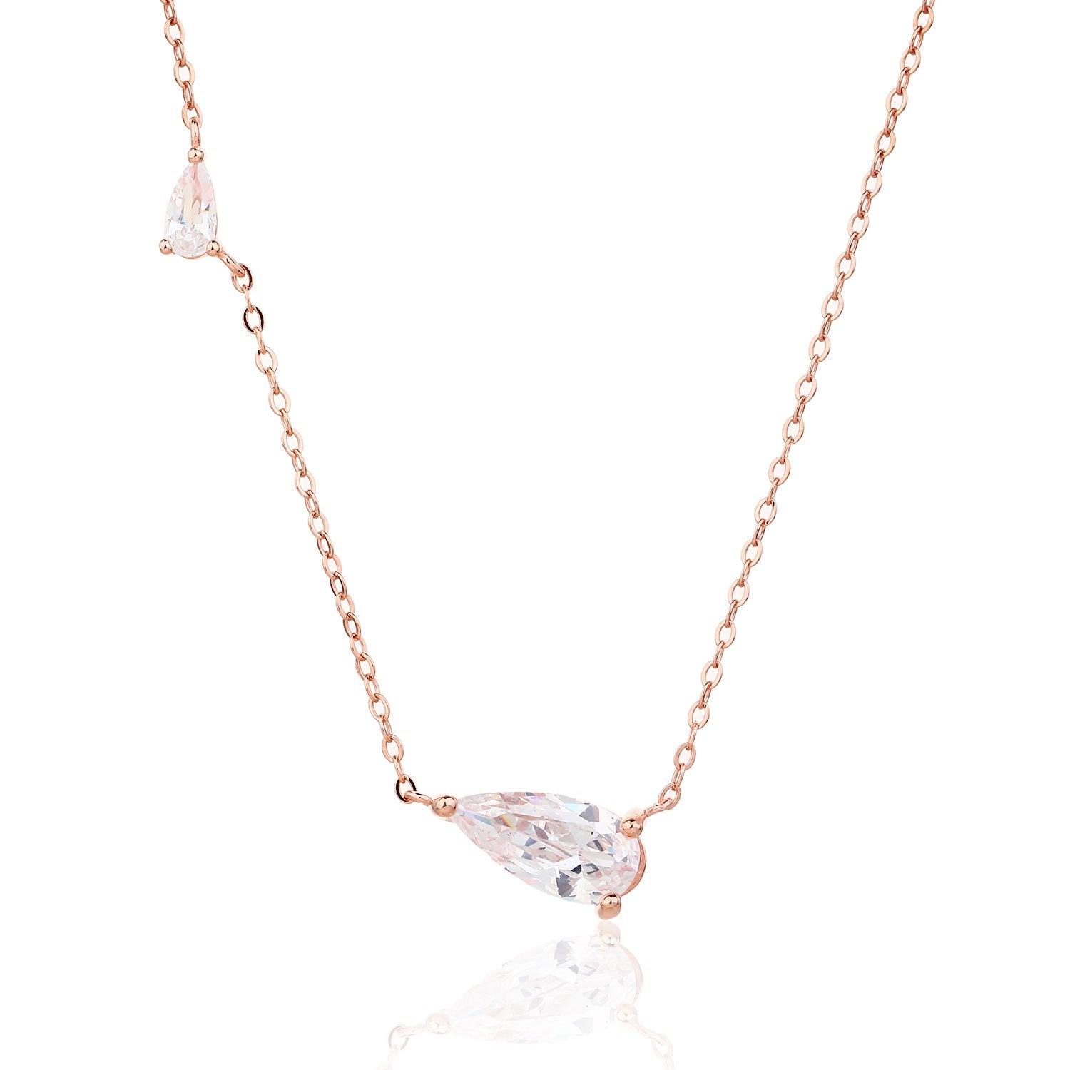 Kaya Necklace - ציפוי זהב אדום 14K