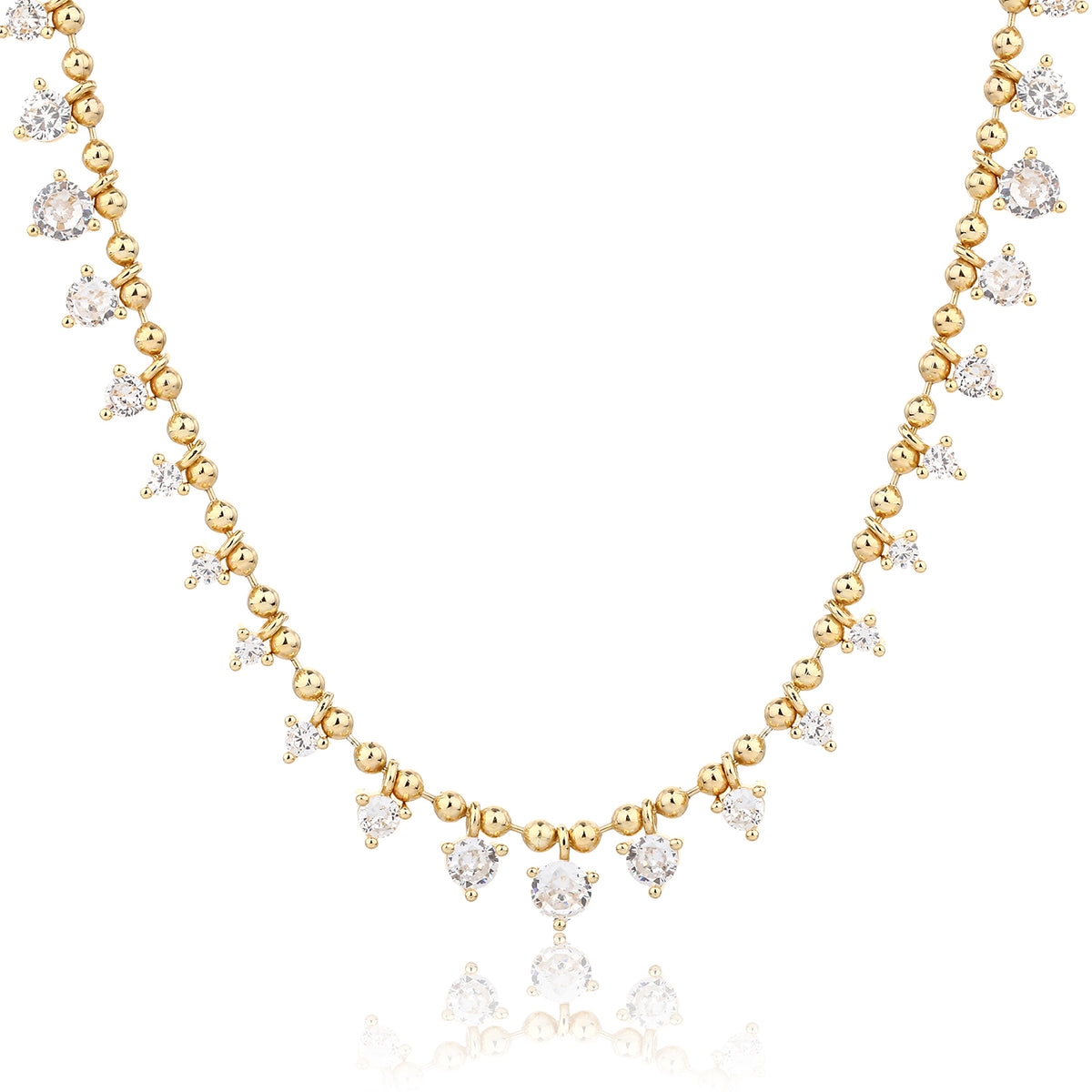 Soraya Necklace - ציפוי זהב 14K