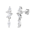 Tess Earrings - כסף אמיתי 925