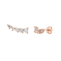 Riva Earrings - ציפוי זהב אדום 14K