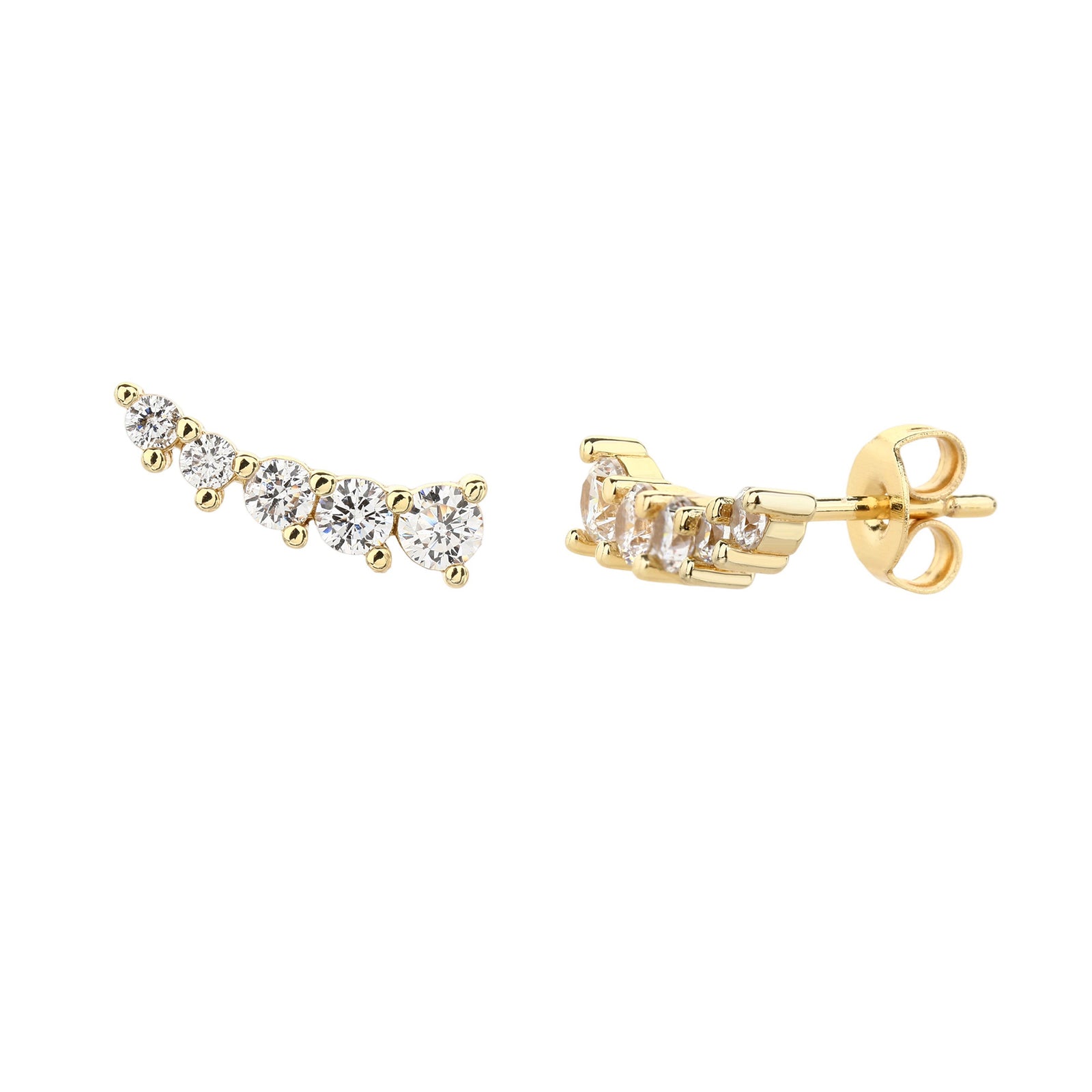Riva Earrings - ציפוי זהב 14K