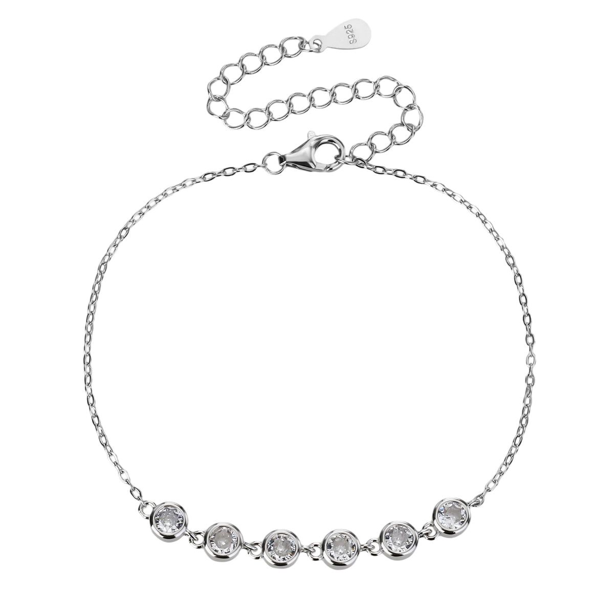 Elle Bracelet - כסף אמיתי 925