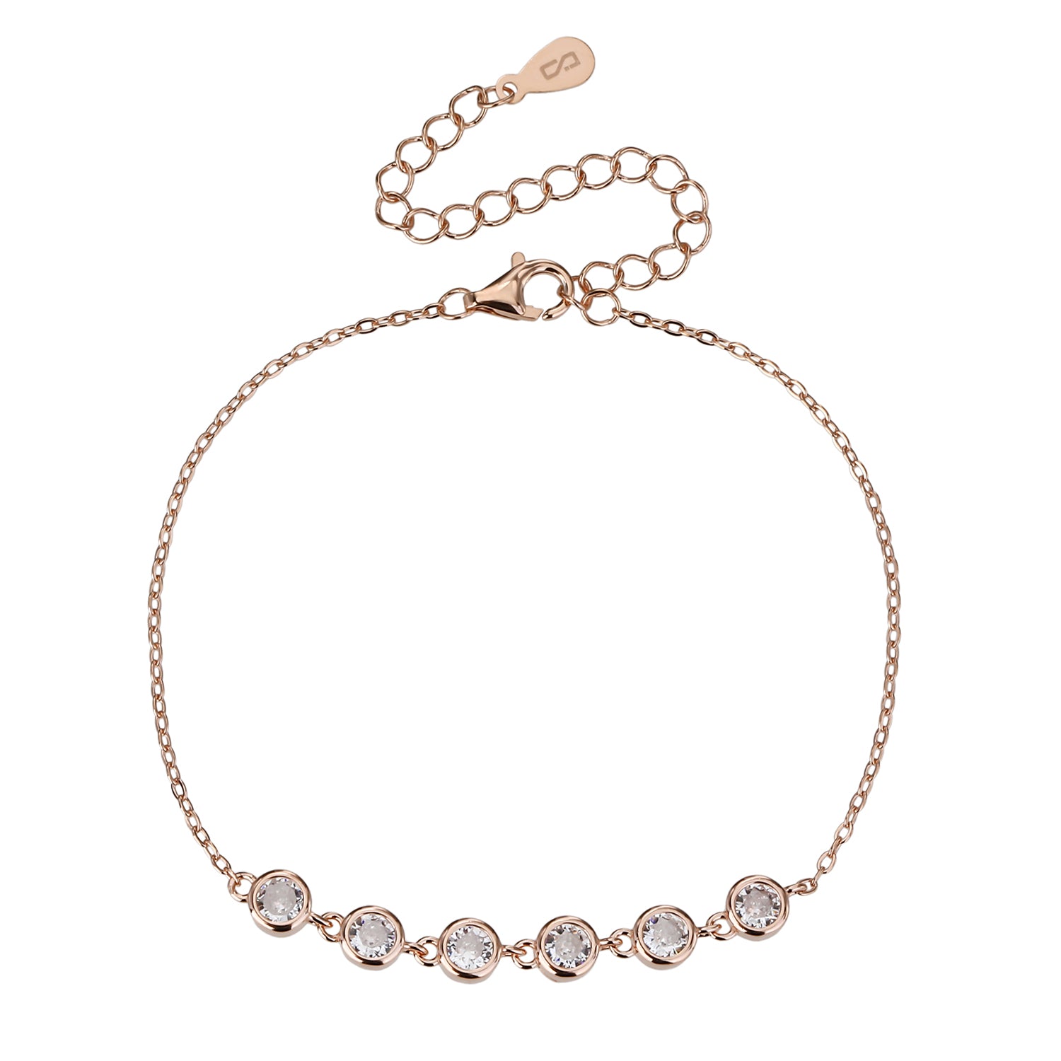 Elle Bracelet - ציפוי זהב אדום 14K
