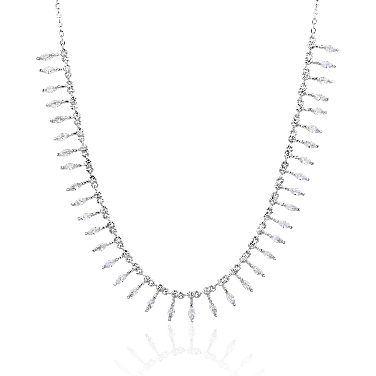 Livia Necklace - כסף אמיתי 925