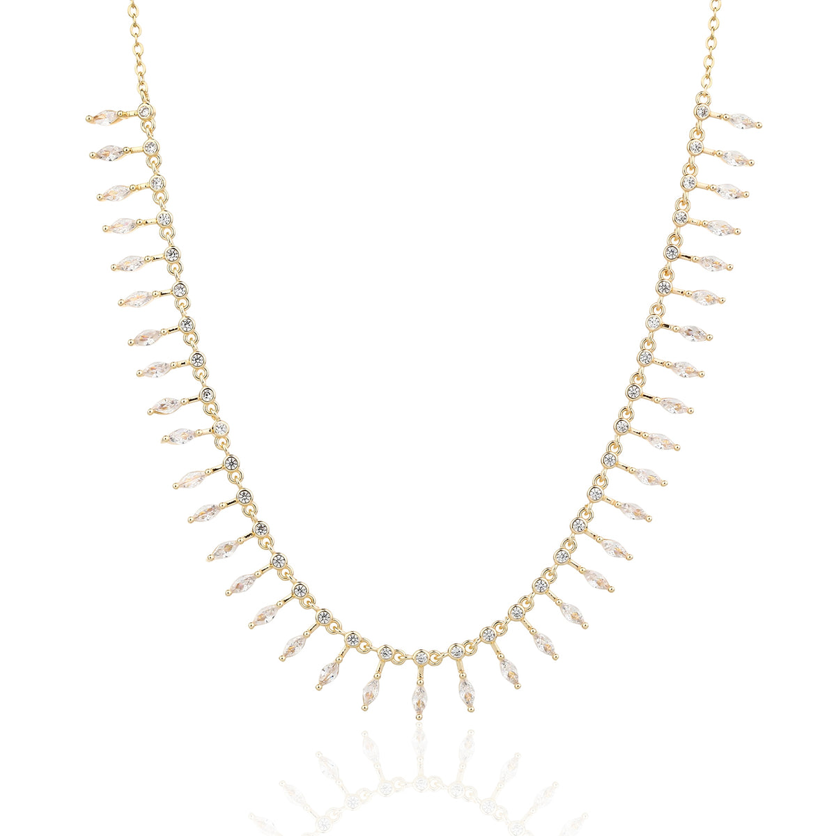 Livia Necklace - ציפוי זהב 14K