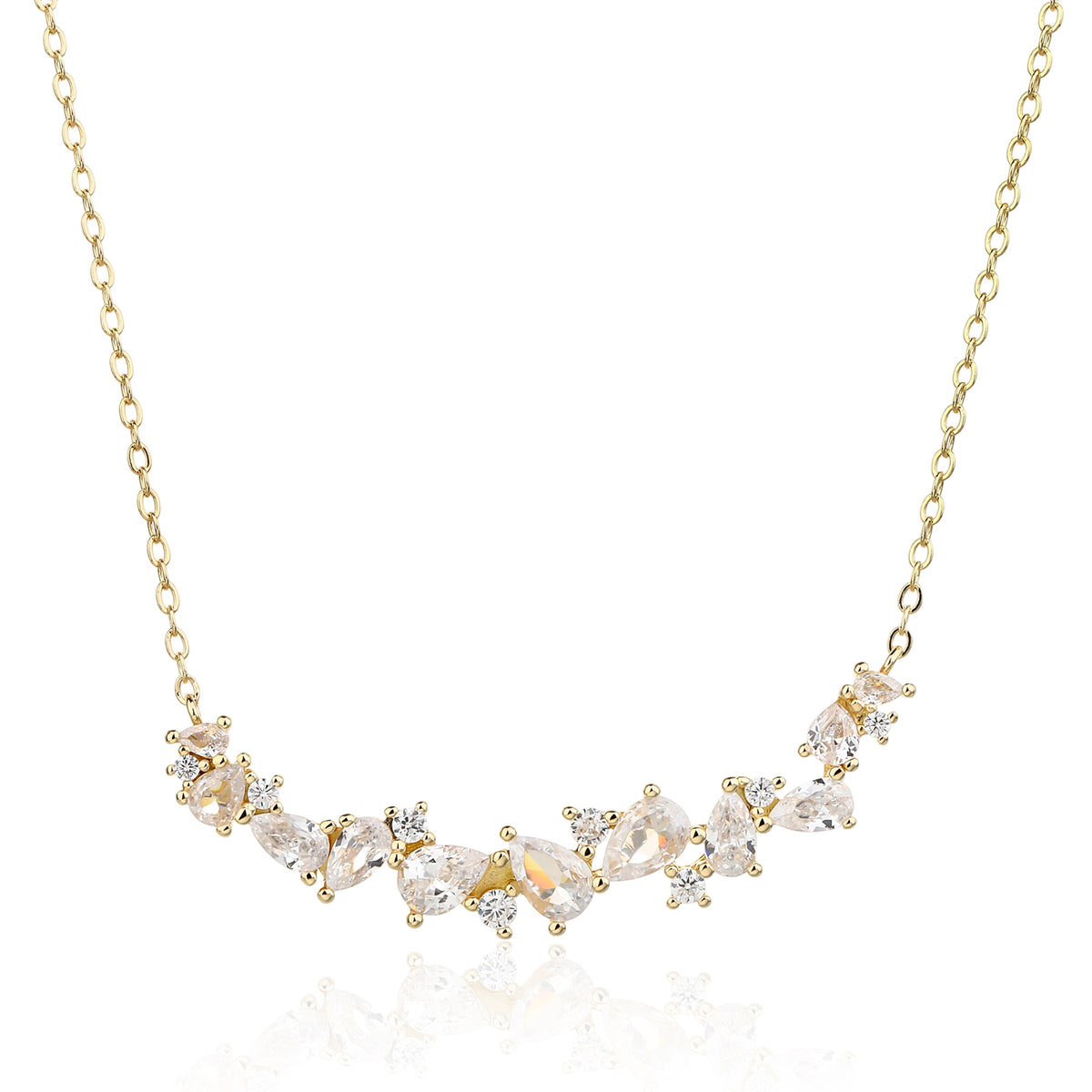 Amelie Necklace - ציפוי זהב 14K