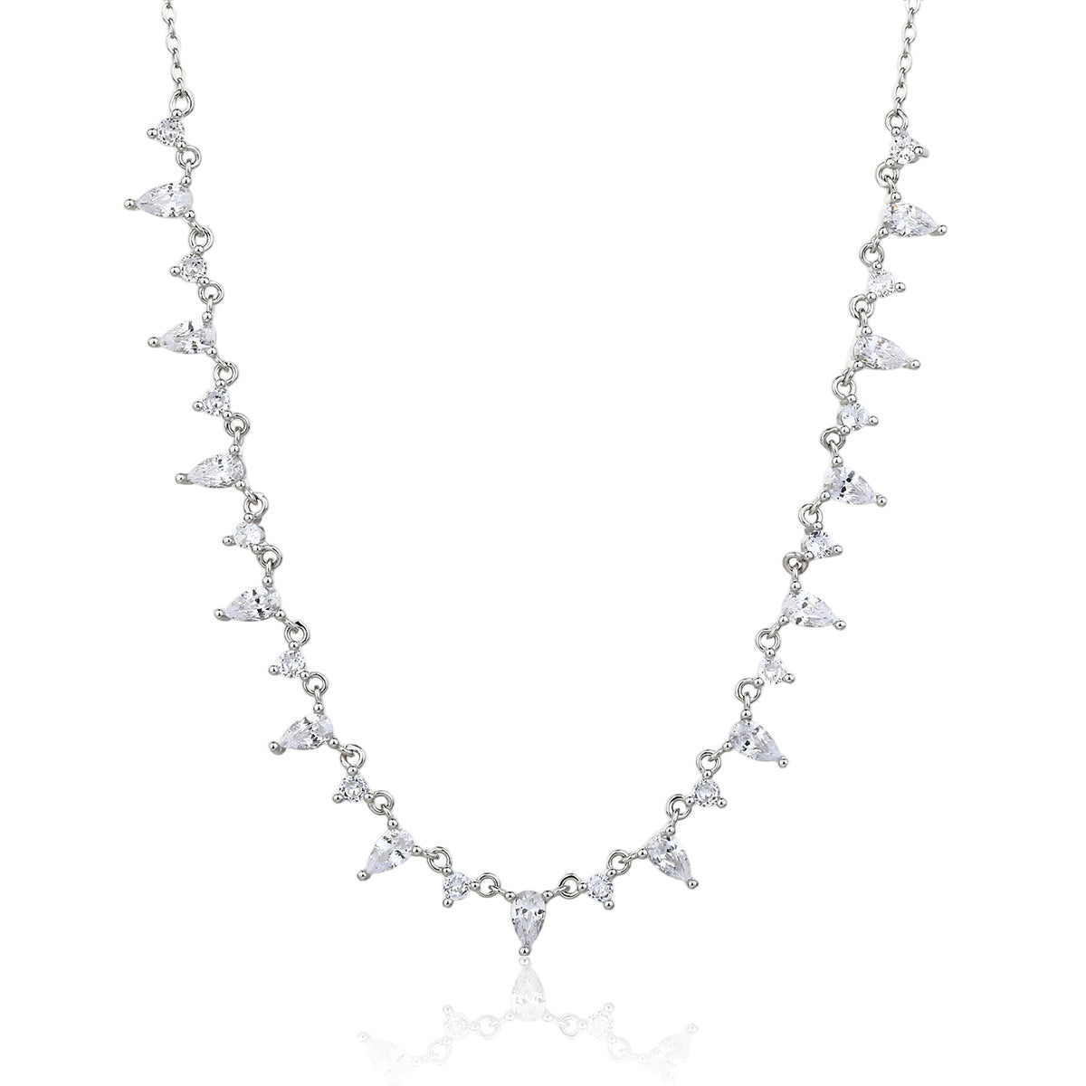 Reina Necklace - כסף אמיתי 925