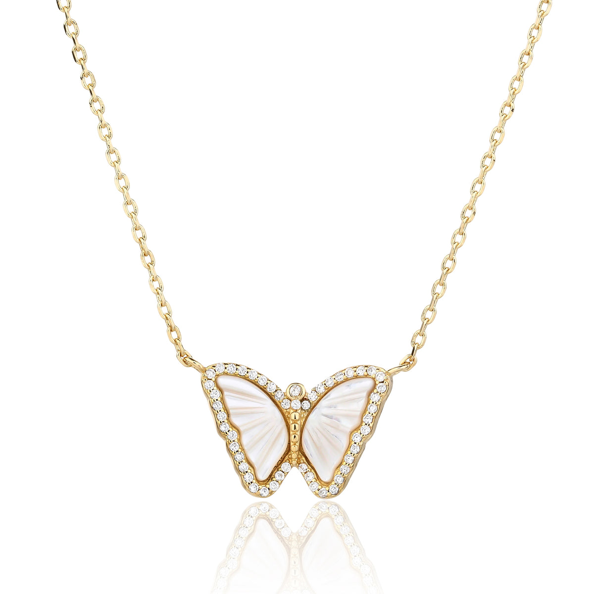 Frankie Necklace - ציפוי זהב 14K