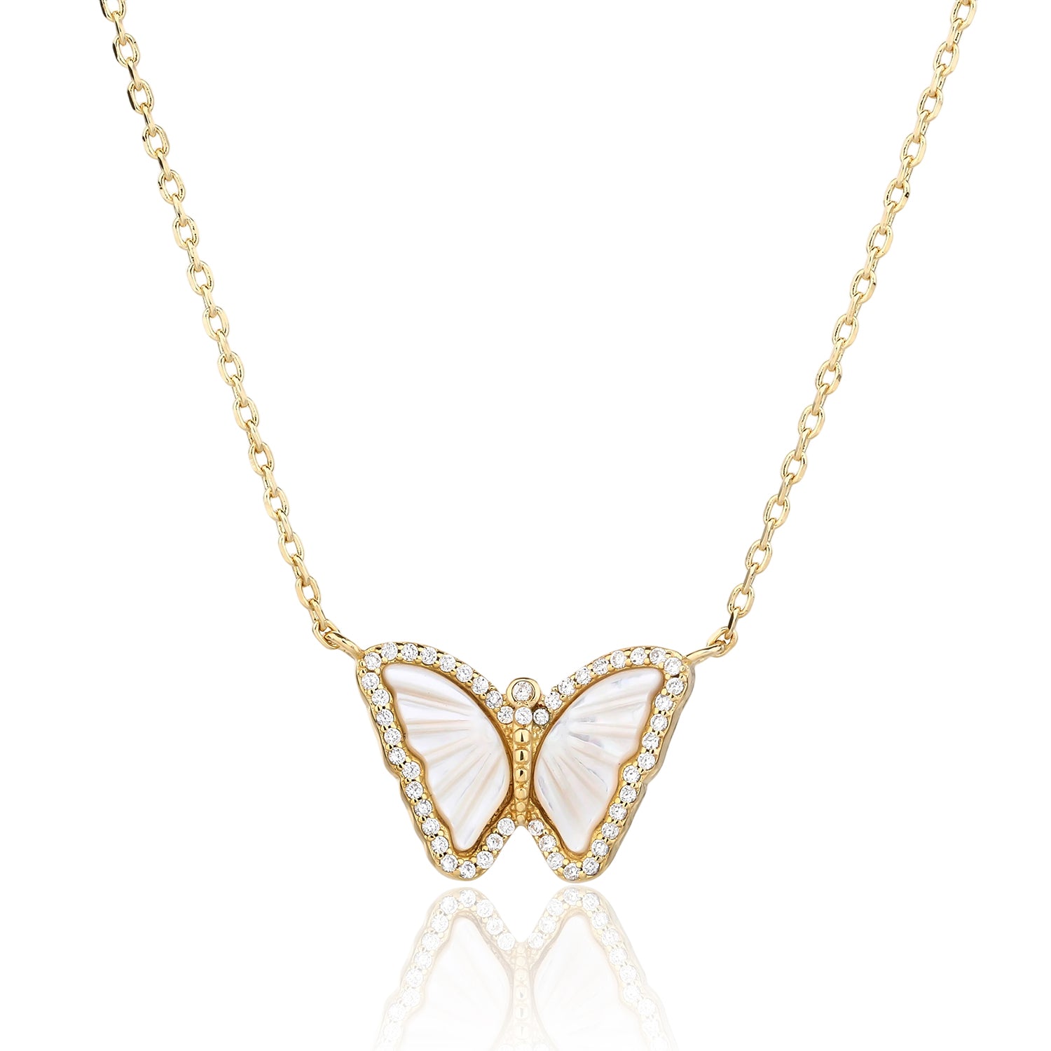 Frankie Necklace - ציפוי זהב 14K