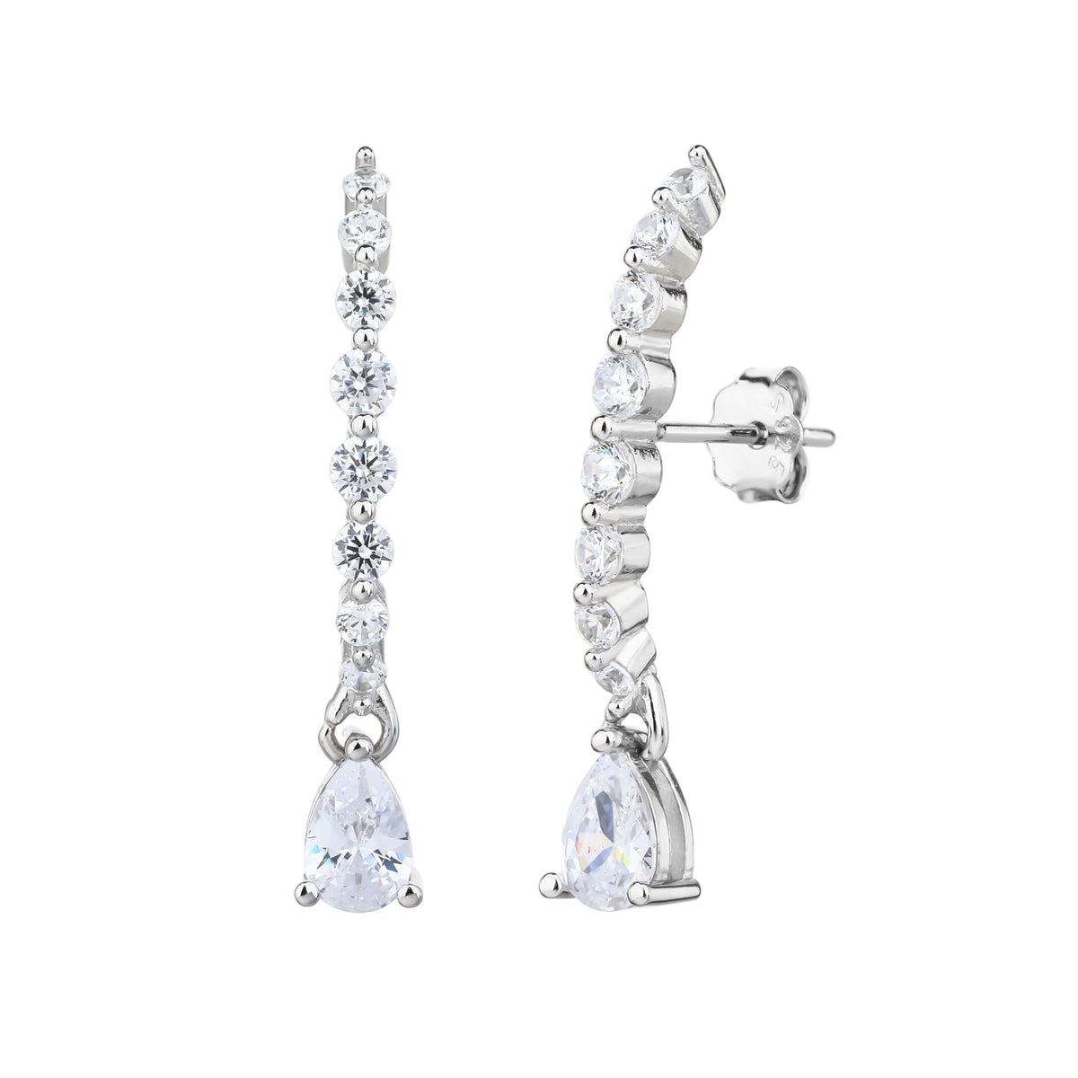 Thalia Earrings - כסף אמיתי 925