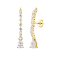 Thalia Earrings - ציפוי זהב 14K