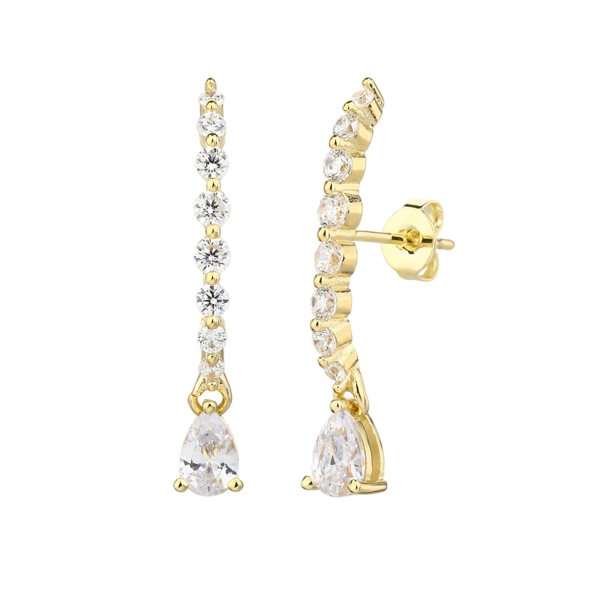 Thalia Earrings - ציפוי זהב 14K
