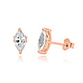 Ines Earrings - ציפוי זהב אדום 14K