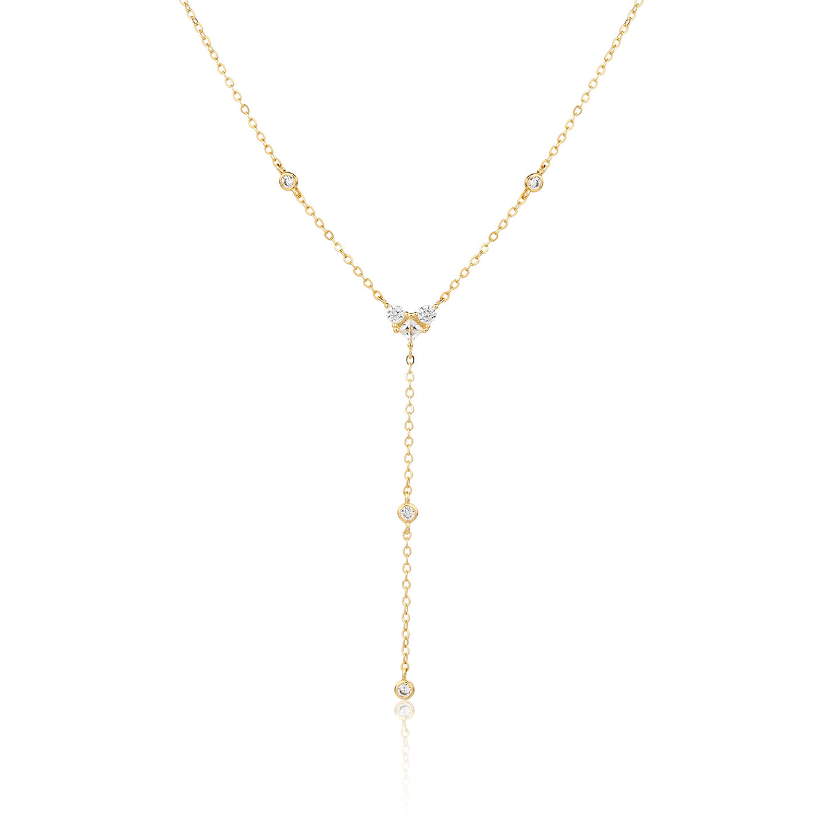 Mabel Necklace  - ציפוי זהב 14K