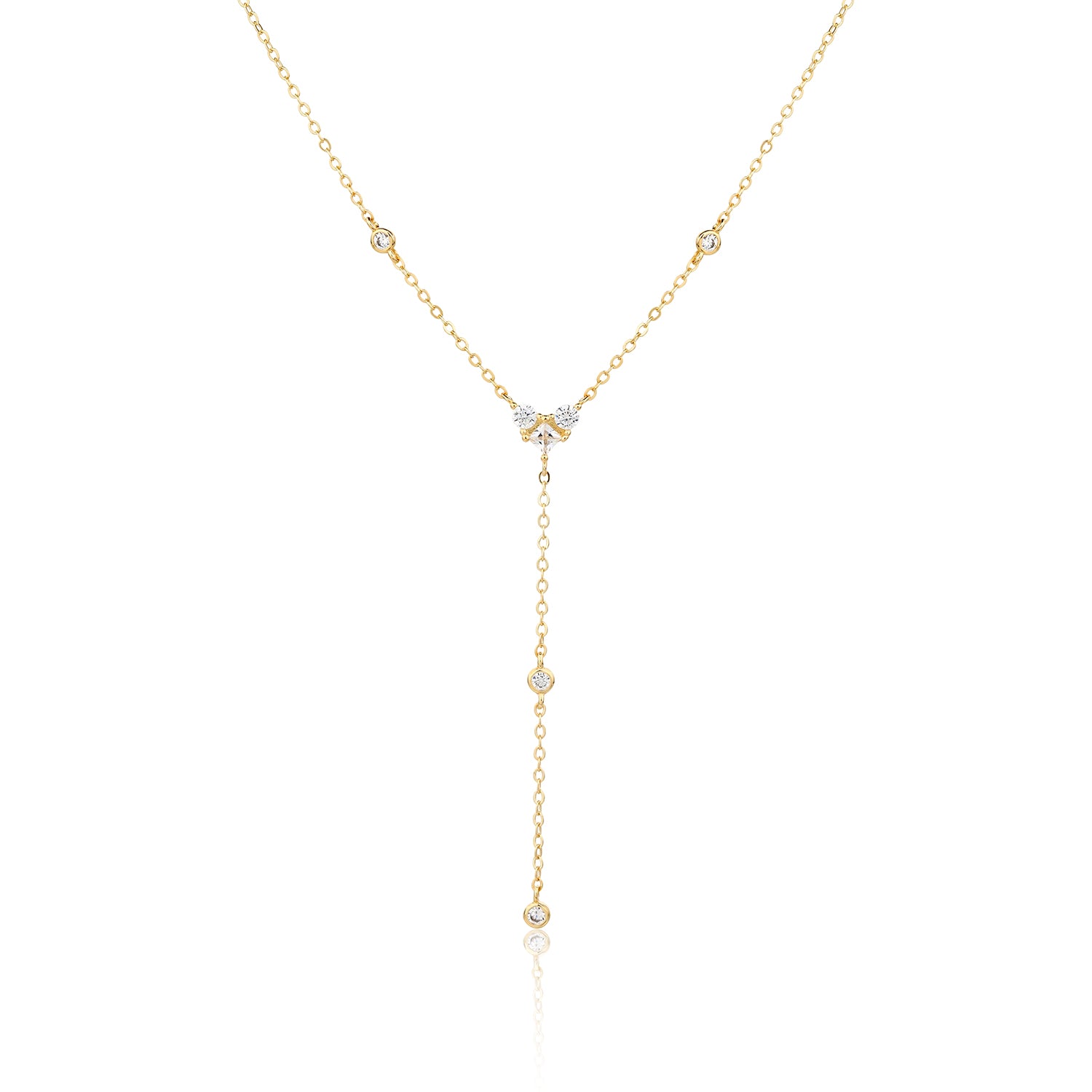 Mabel Necklace  - ציפוי זהב 14K