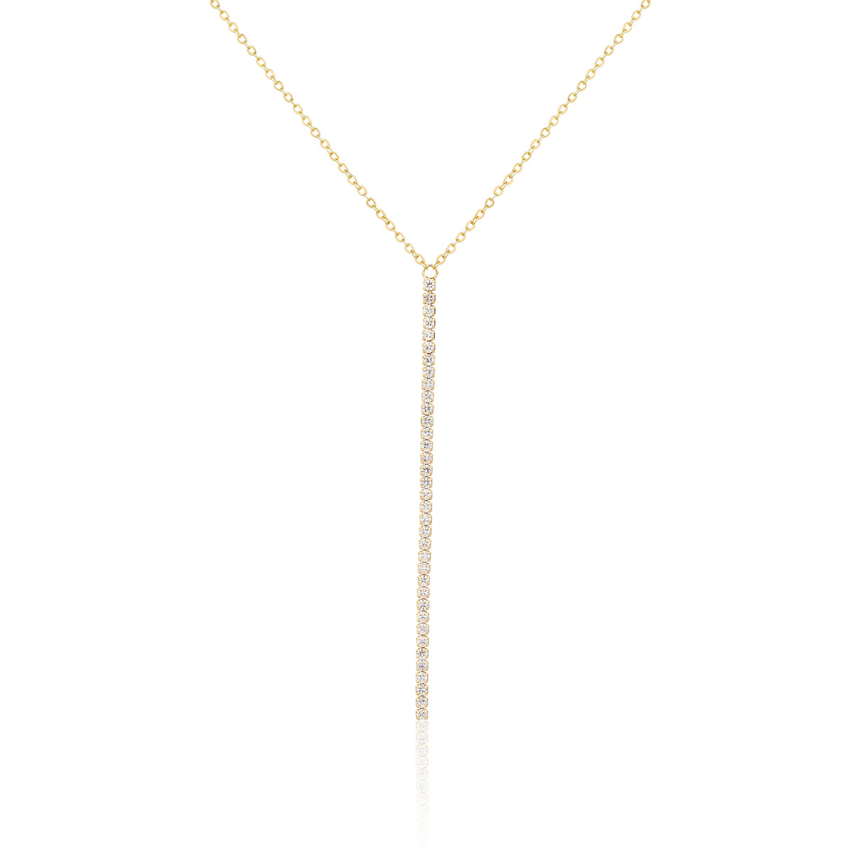 Eveline Necklace - ציפוי זהב 14K