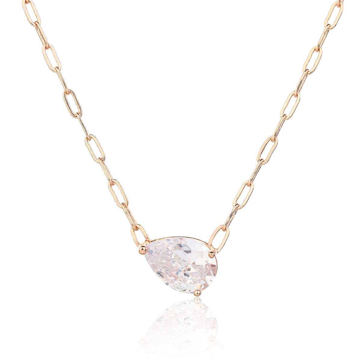 Poppy Necklace - ציפוי זהב אדום 14K