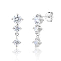 Fleur Earrings - כסף אמיתי 925