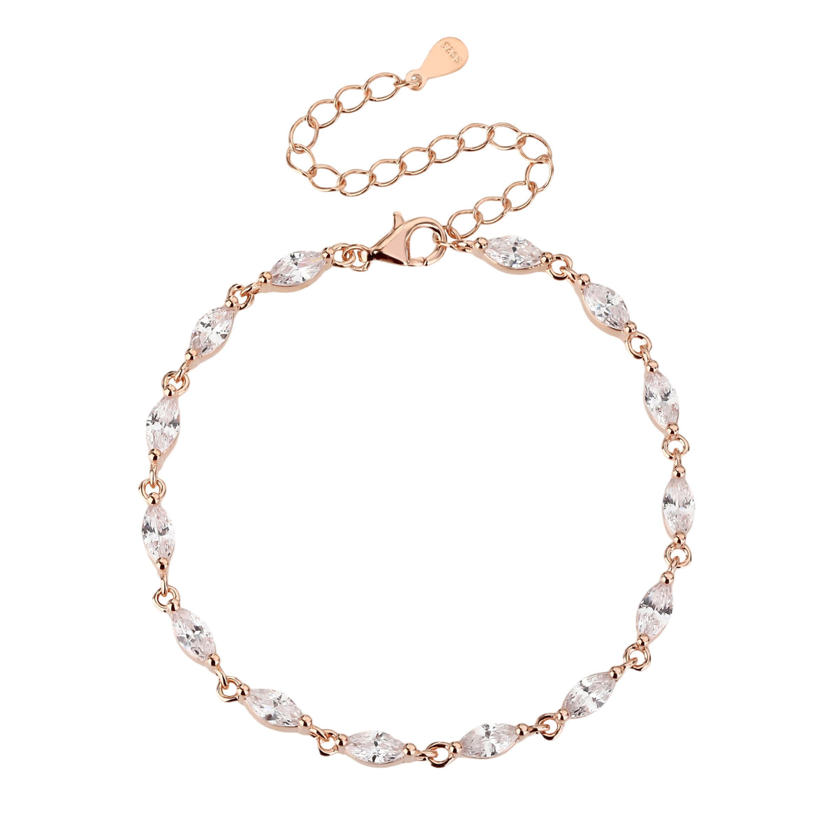 Mira Bracelet - ציפוי זהב אדום 14K