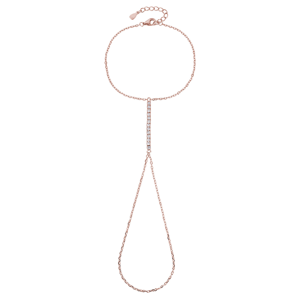 Lune Bracelet - ציפוי זהב אדום 14K