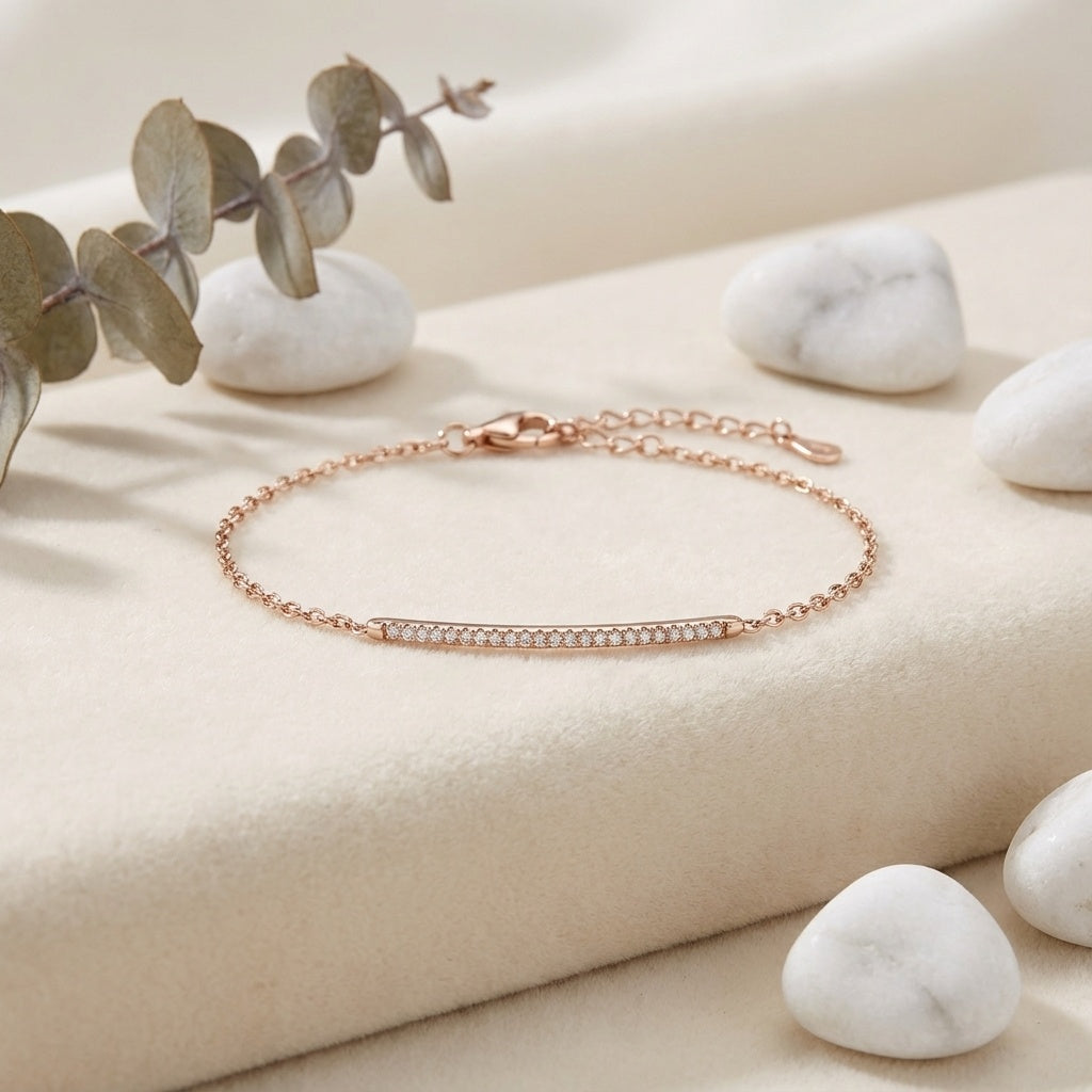 Lumi Bracelet - ציפוי זהב אדום 14K